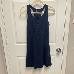 NWT Tasc Navy Rhythm Racerback Dress